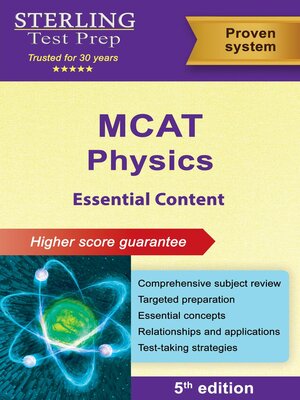 cover image of MCAT Physics Essential Content